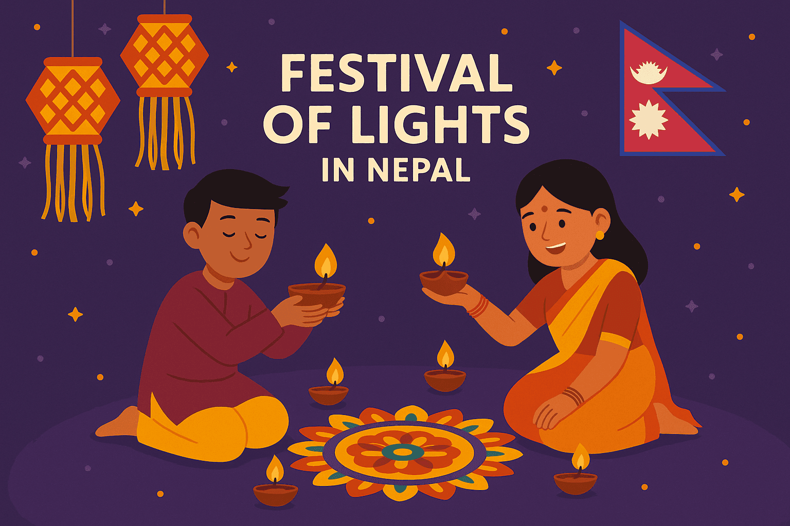 Tihar - Festival of Lights in Nepal
