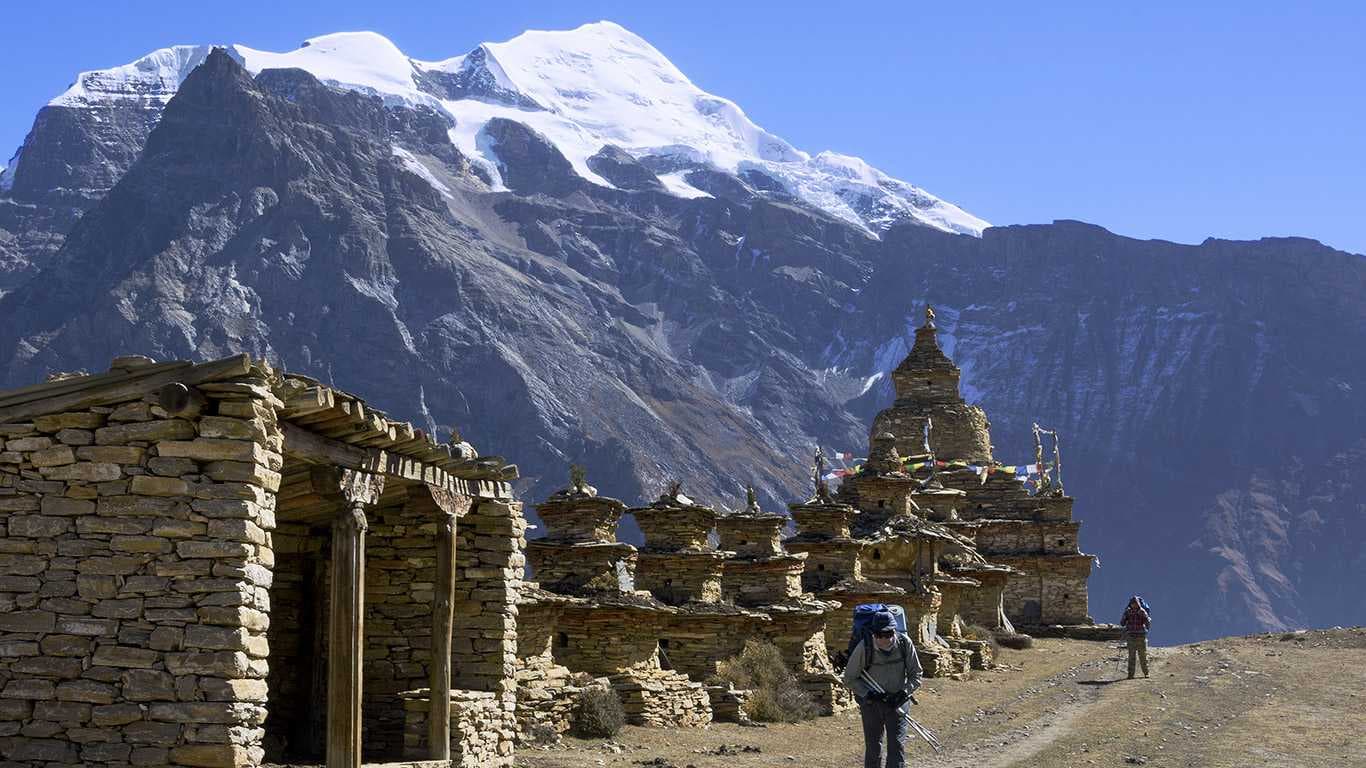 Nar Phu to Upper Mustang Trek via Teri-La Pass